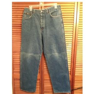 Mens Vintage Peace & Love Moschino Jean Pants